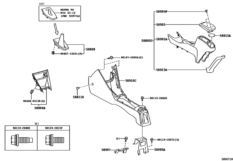Console Box & Bracket