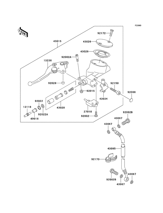 Clutch master cylinder