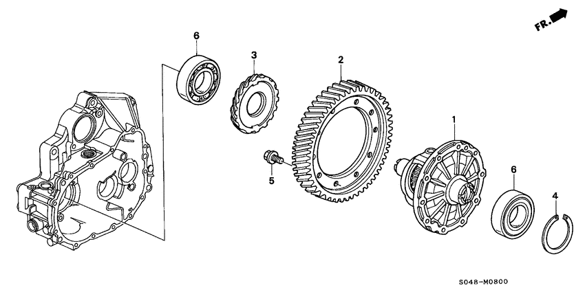 Differential gear
