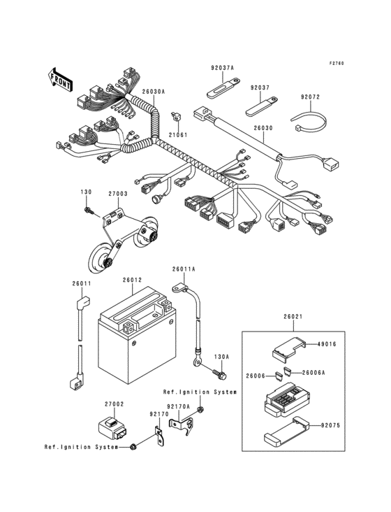 Chassis electrical equipment