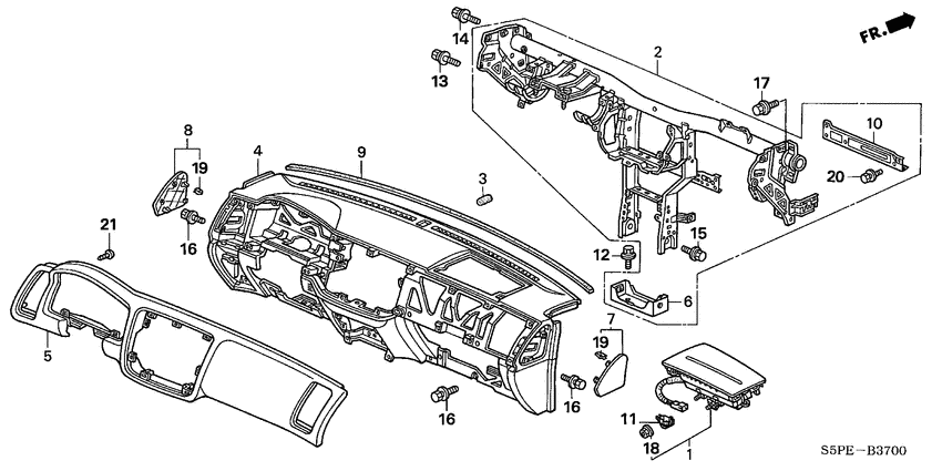 Instrument panel