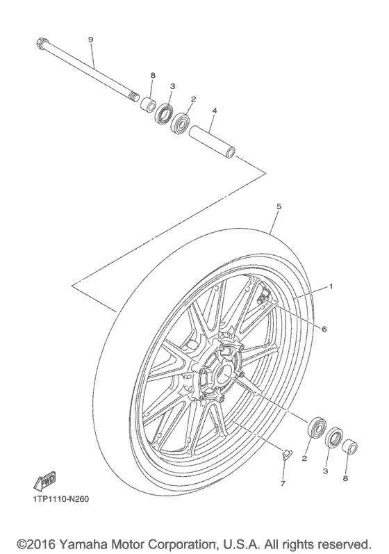 Front wheel