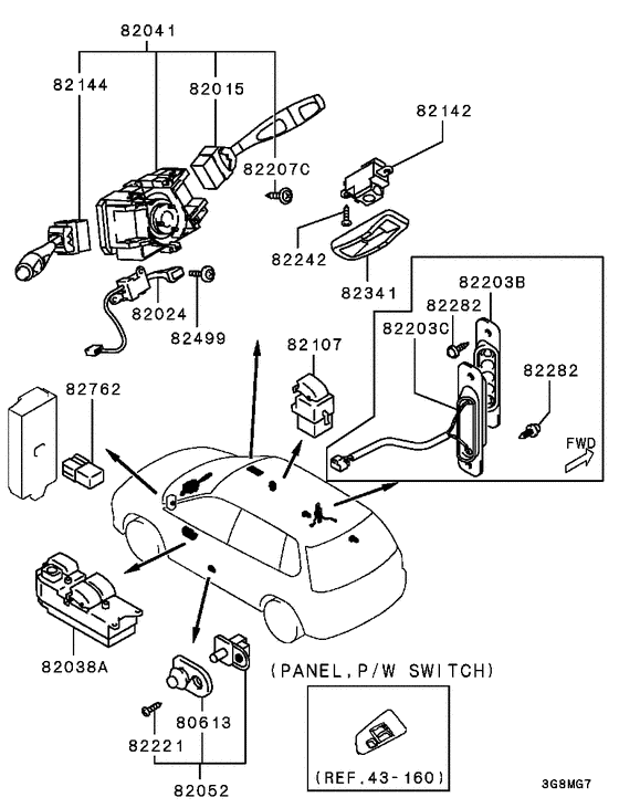 Switch & cigar lighter