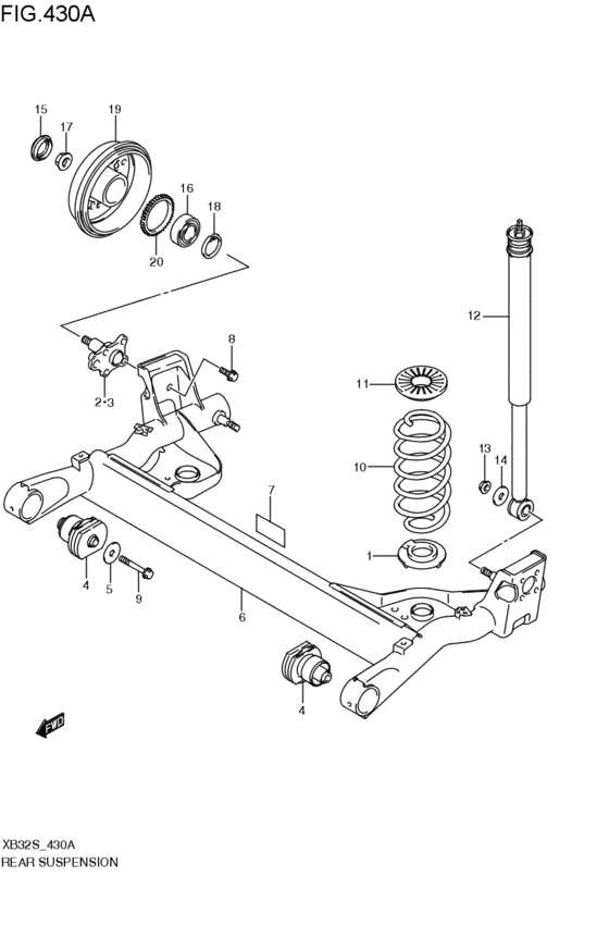 rear suspension