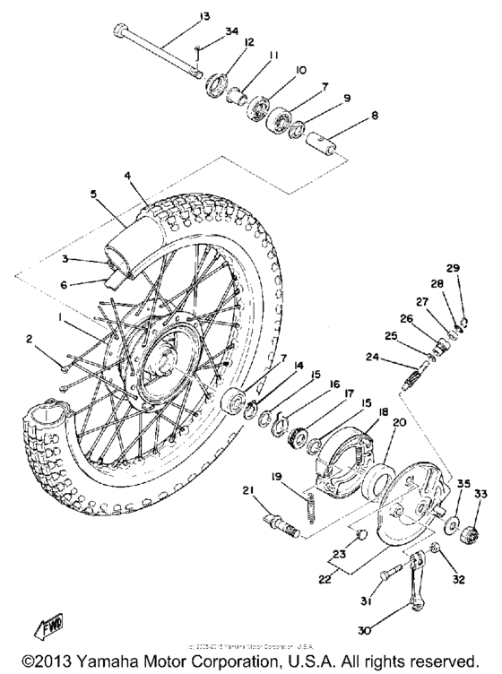 Front wheel