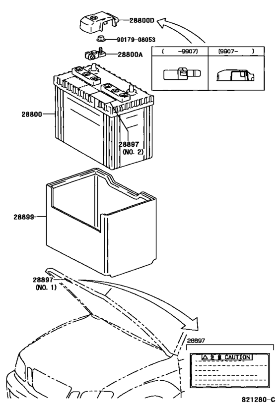 Battery & Battery Cable