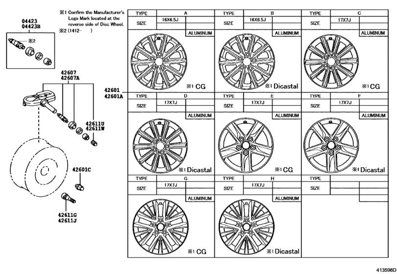 Disc Wheel & Wheel Cap