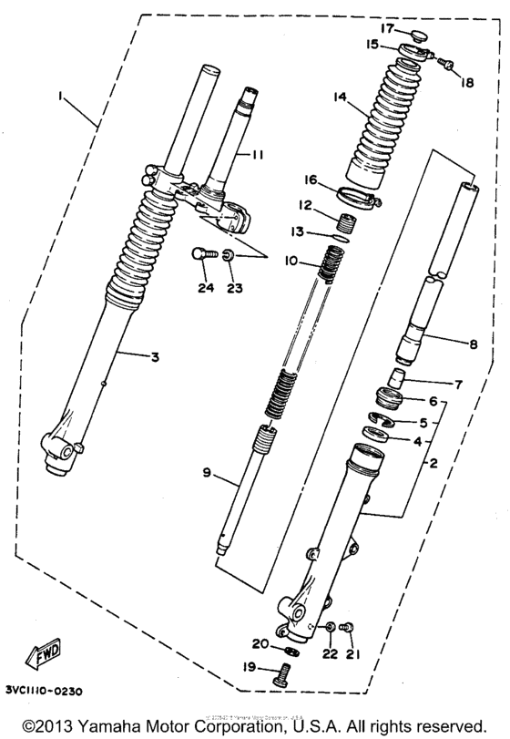Front fork