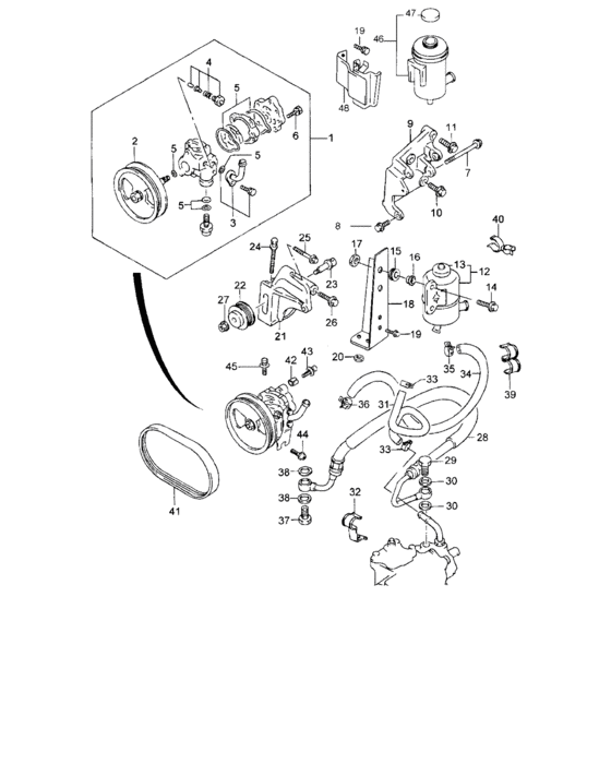 Power steering pump
