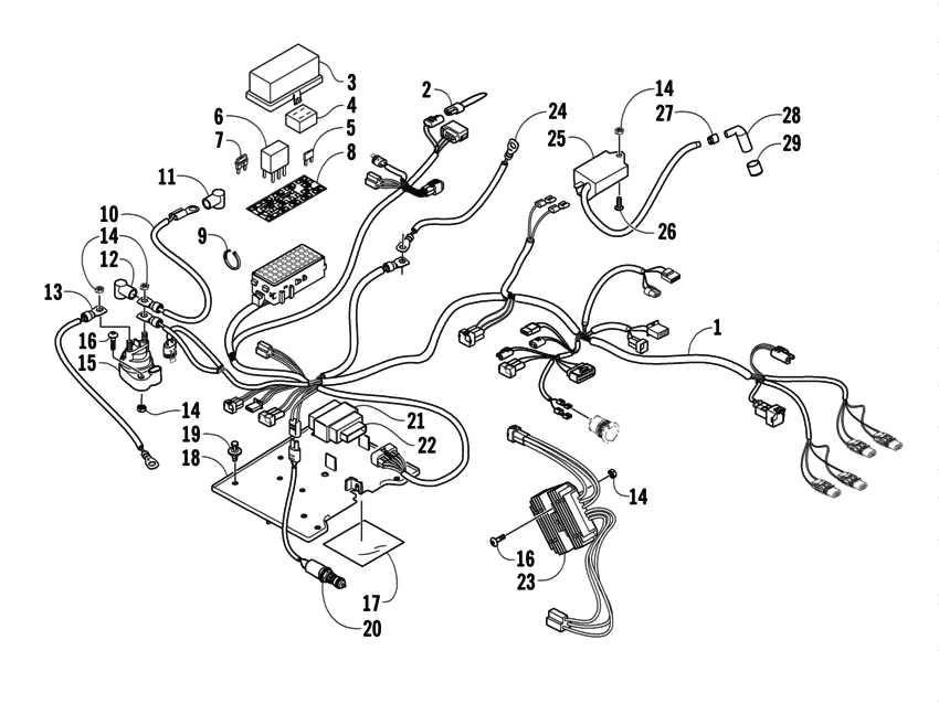 Wiring harness assembly