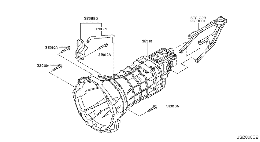 Manual transmission, transaxle & fitting
