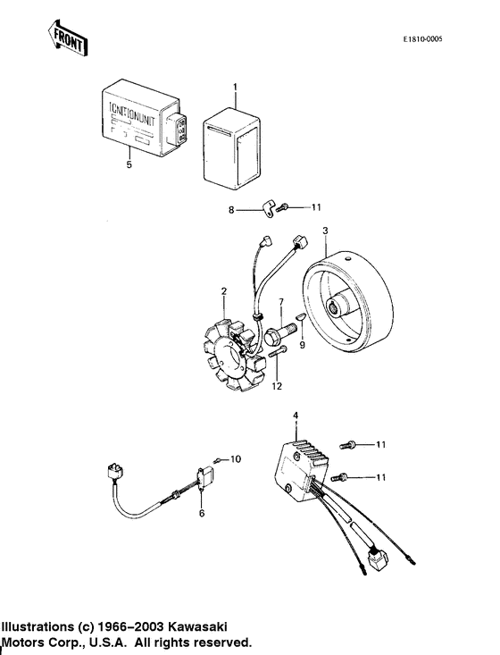 Ignition/generator/regulator