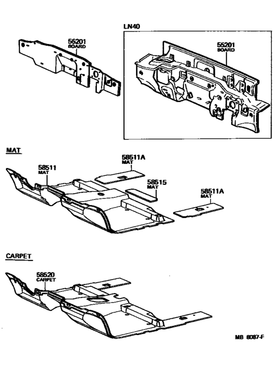 Floor Mat & Silencer Pad