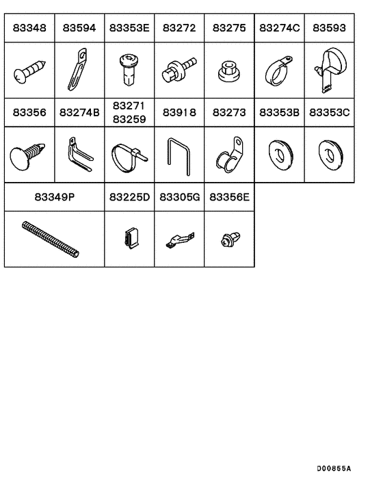 Wiring & attaching parts
