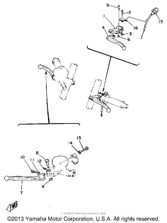 Handle switch & lever