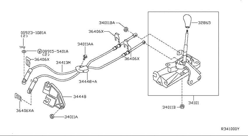 Transmission control & linkage
