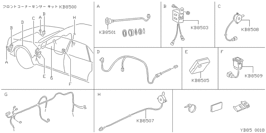 corner sensor