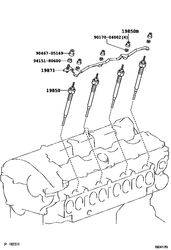 Ignition Coil & Spark Plug for 2010 2012 Toyota RAV4/VANGUARD ALA30