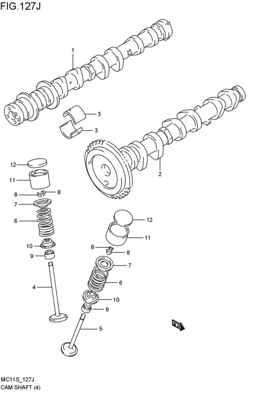 camshaft / valve