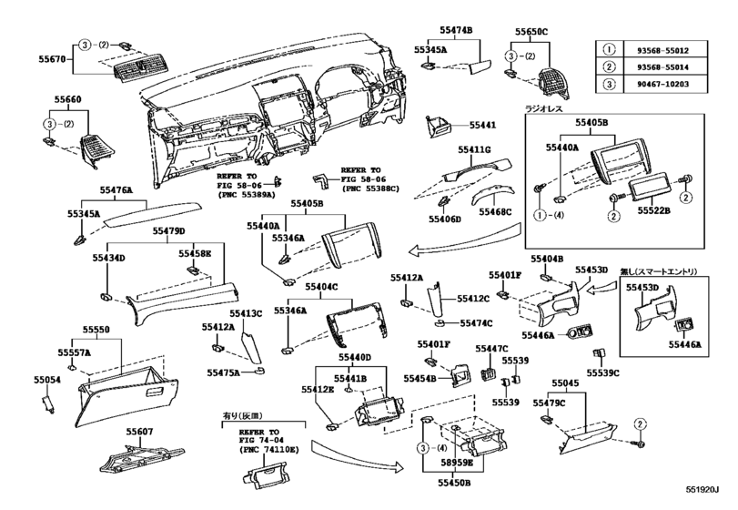 Instrument Panel & Glove Compartment