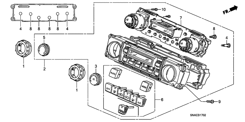 Auto air conditioner control