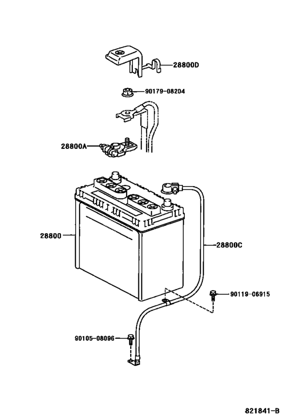 Battery & Battery Cable