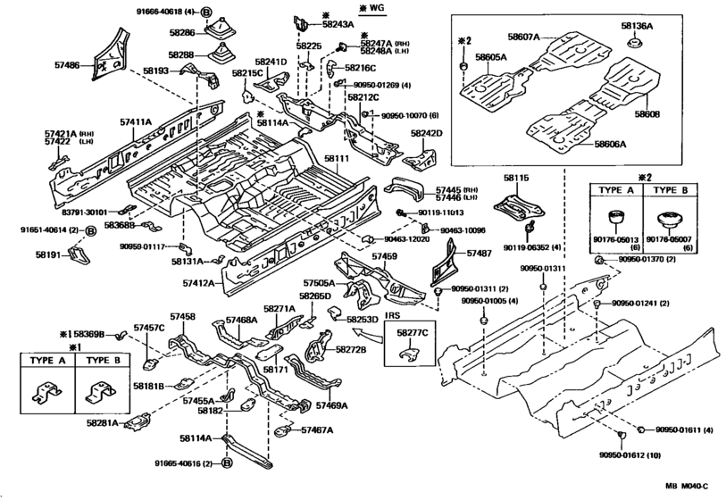 Floor Pan & Lower Back Panel