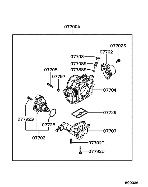 Injector & throttle body
