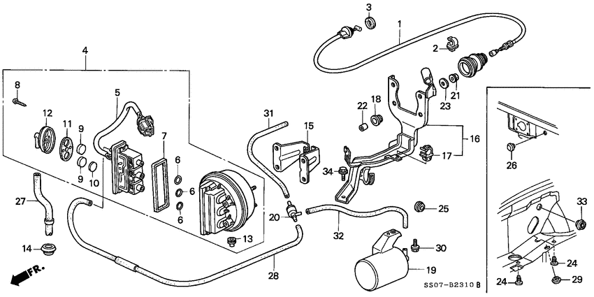 Auto cruise/hole plug