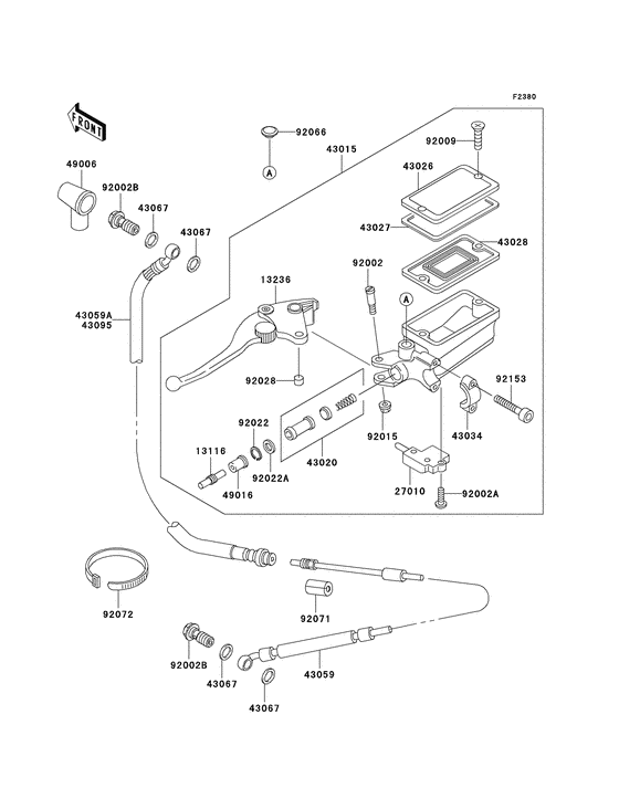 Clutch master cylinder