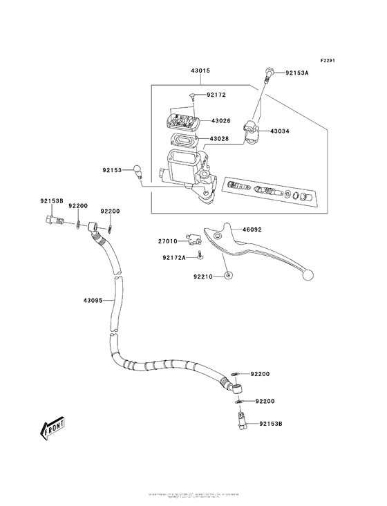 Front Master Cylinder