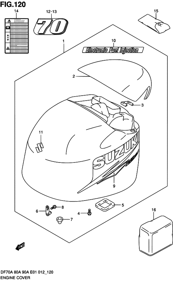 Engine cover