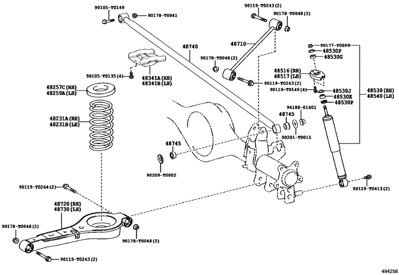 Rear Spring & Shock Absorber