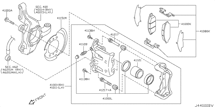 Front brake