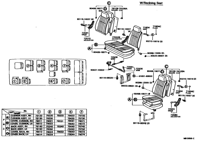 Seat & Seat Track