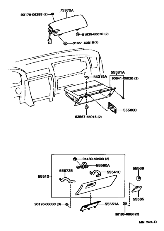 Instrument Panel & Glove Compartment