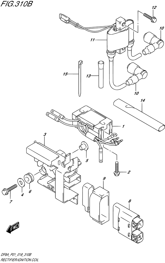 Rectifier/ignition coil