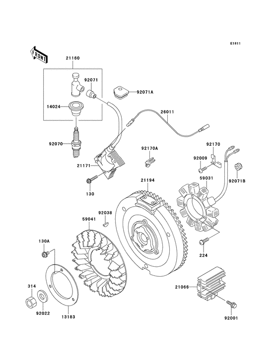 Generator/ignition coil
