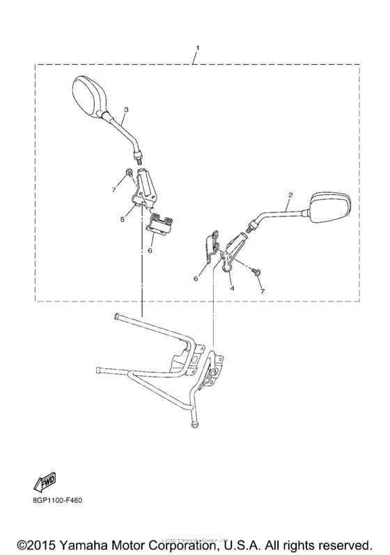 Alternate rear view mirror