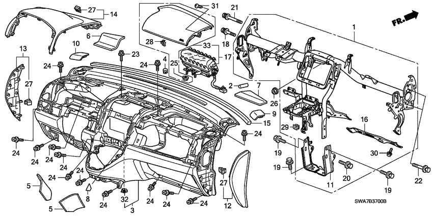 Instrument panel
