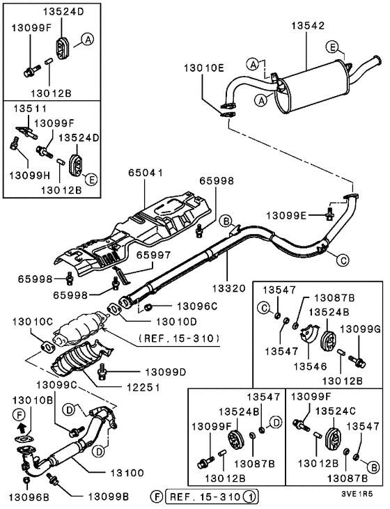 Exhaust pipe & muffler