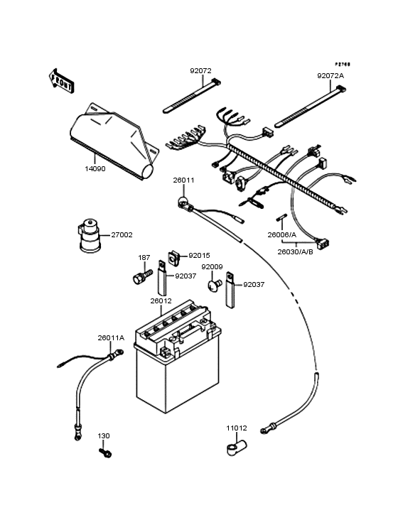 Chassis electrical equipment