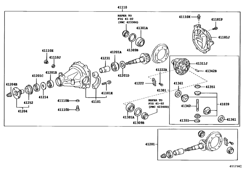 Rear Axle Housing & Differential