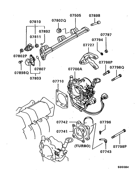 Injector & throttle body