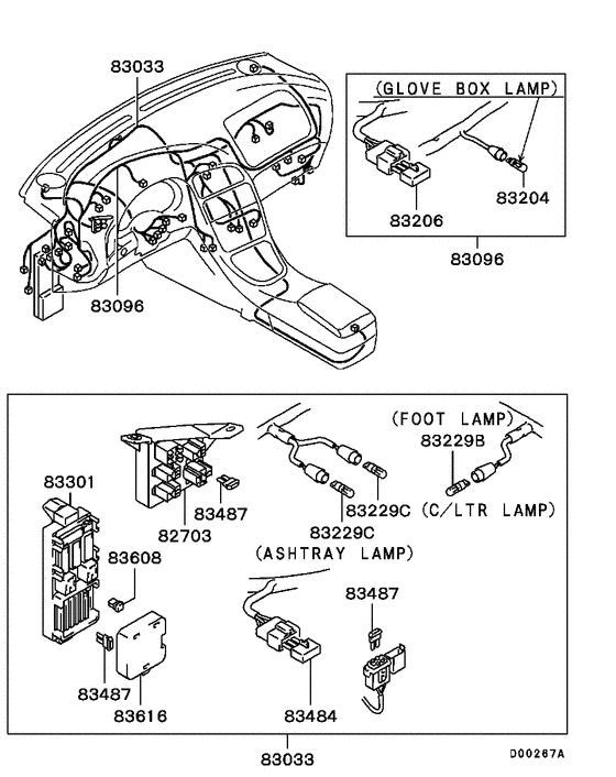 Wiring & attaching parts