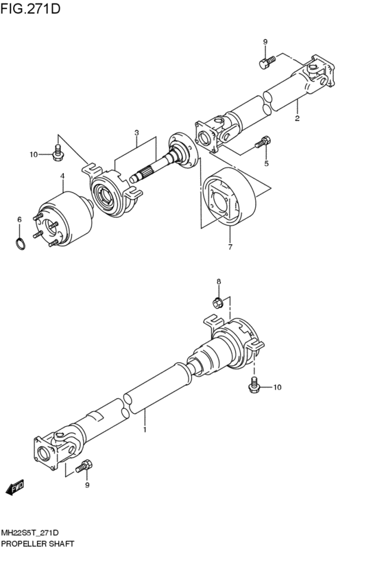 propeller shaft