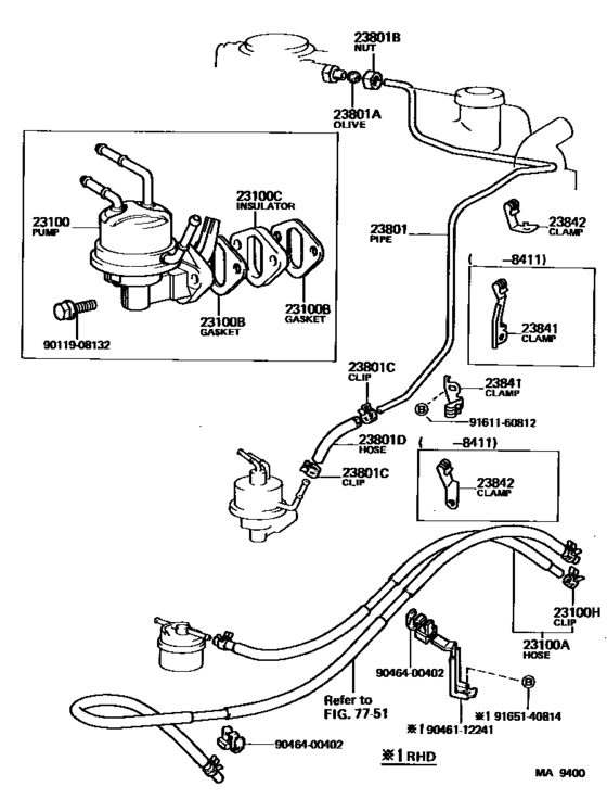 Fuel Pump & Pipe