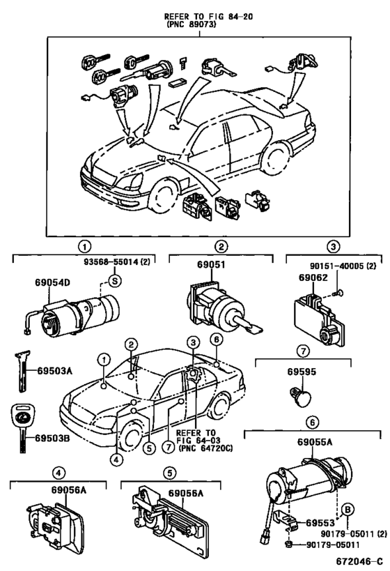 Lock Cylinder Set