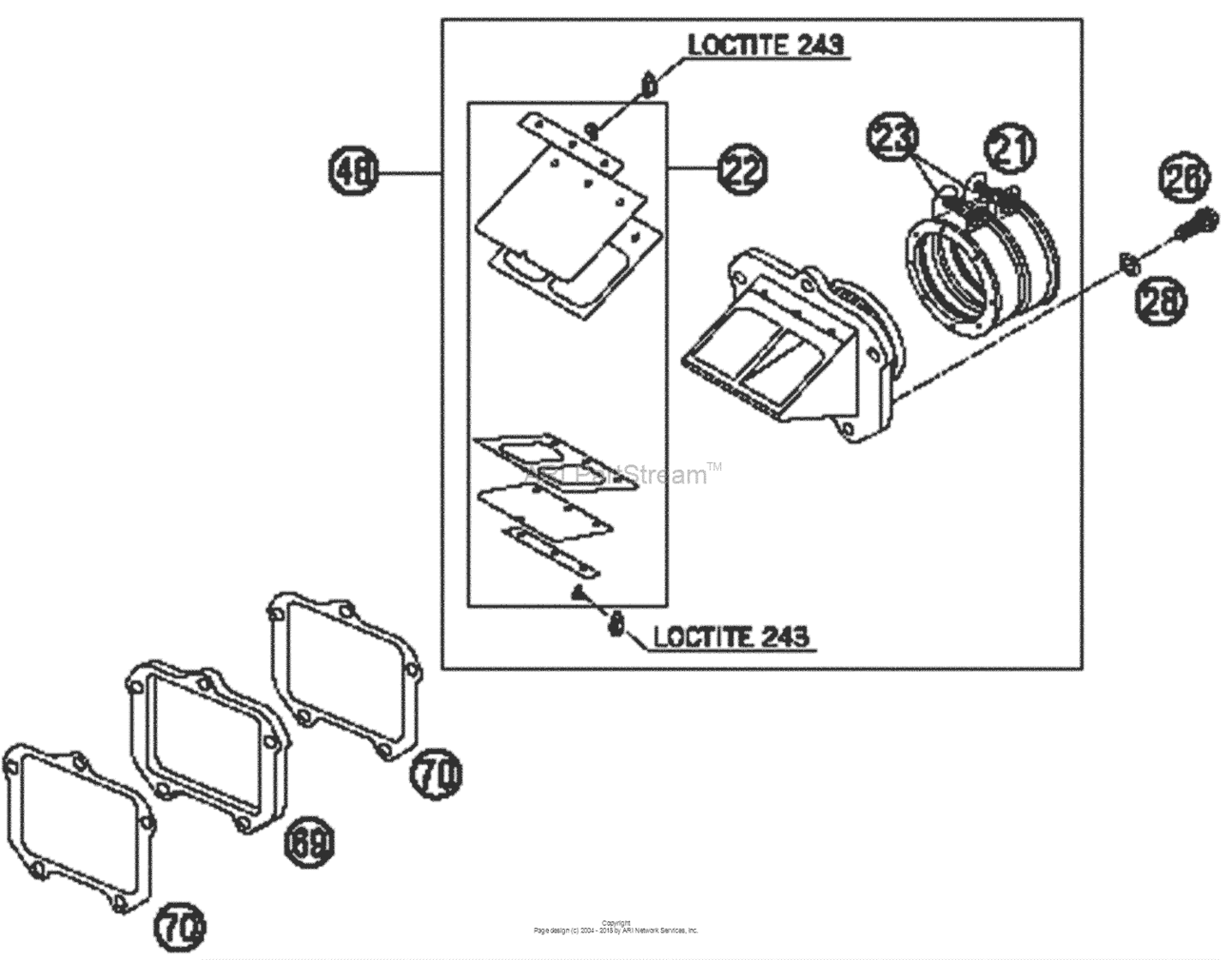 Reed Valve Case