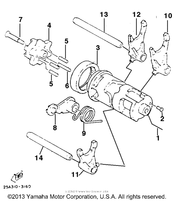 Shift Cam & Fork